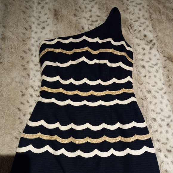 Lilly Pulitzer  Tylar one shoulder dress - Picture 4 of 5
